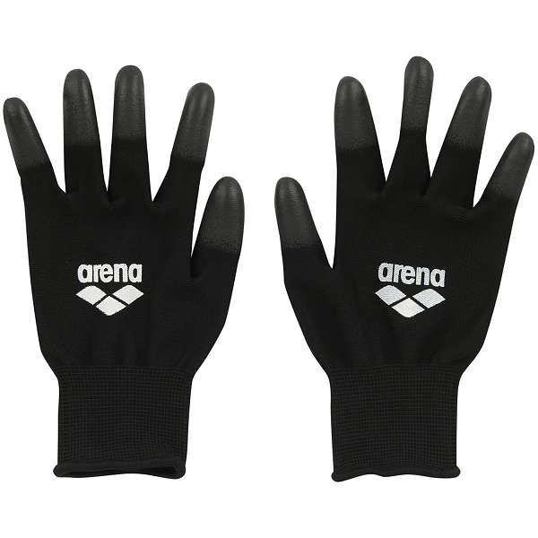 ◆◆○メール便発送 ＜アリーナ＞ ARENA 水着着用グローブ AS5SAZ60U (BKBK：ブラック) 水泳 AS5SAZ60U-BKBK
