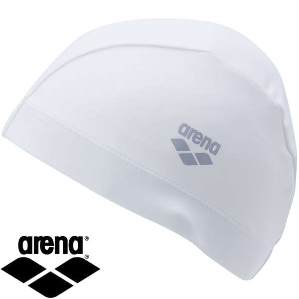 ◆◆○メール便発送 ＜アリーナ＞ ARENA テキスタイルキャップ AS5SSC70U (WHWH：Nホワイト) 水泳 ユニセックス AS5SSC70U-WHWH