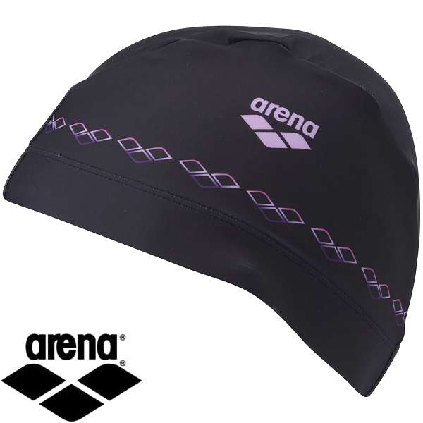 ◆◆○メール便発送 ＜アリーナ＞ ARENA テキスタイルキャップ AS5SSC74U (BKPK：ブラック) 水泳 ユニセックス AS5SSC74U-BKPK