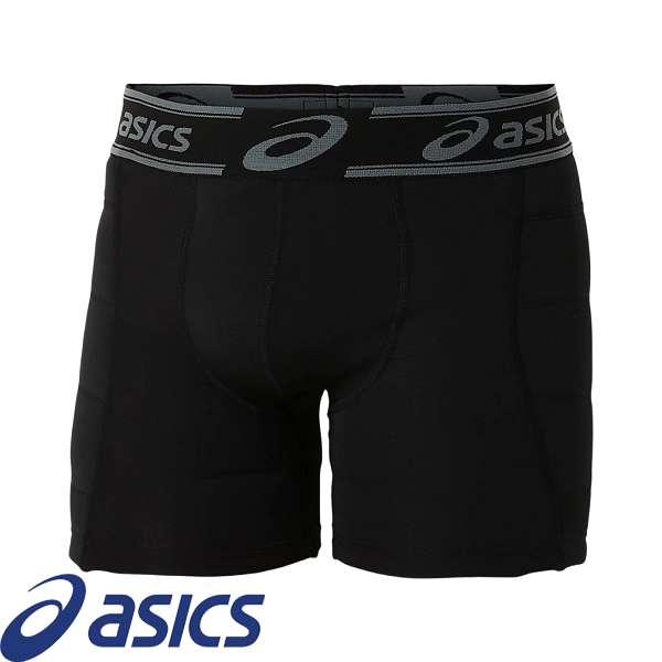 ◆◆送料無料 メール便発送 【アシックス】 ASICS Jr.スライディングパンツ (001：ブラツク) 野球 2124A055-001