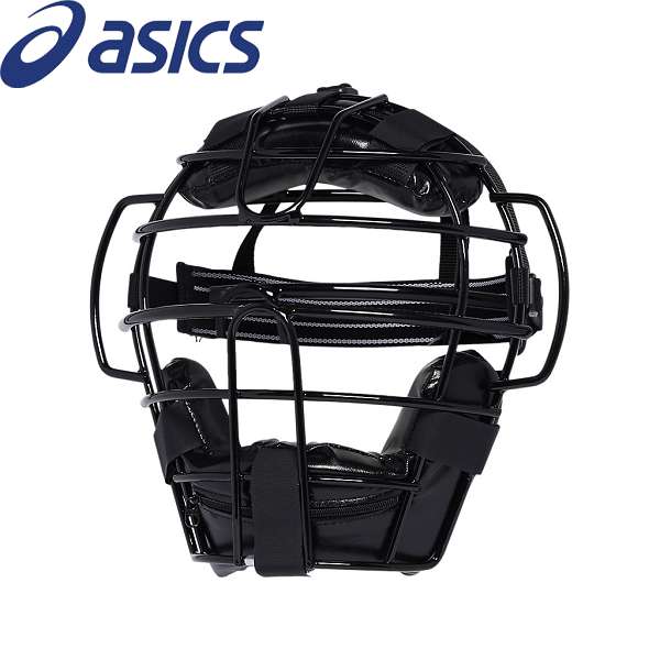 ◆◆ 【アシックス】 ASICS 硬式用マスク (001：ブラック) 野球 キャッチャーマスク 3121B241-001