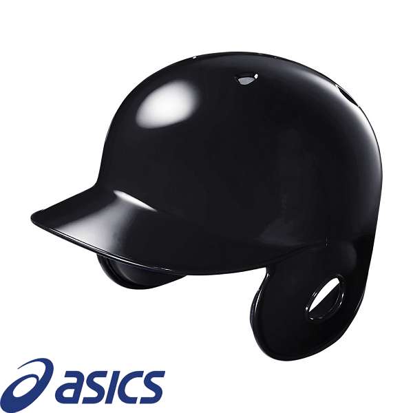 ◆◆ 【アシックス】 ASICS 軟式バッティングヘルメット480 （001：ブラック） 野球 3123A691-001