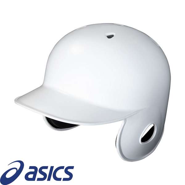 ◆◆ 【アシックス】 ASICS 軟式バッティングヘルメット480 （100：ホワイト） 野球 3123A691-100