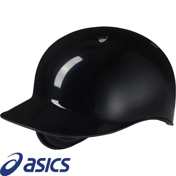 ◆◆ 【アシックス】 ASICS 軟式バッティングヘルメット442 （001：ブラック） 野球 3123A693-001