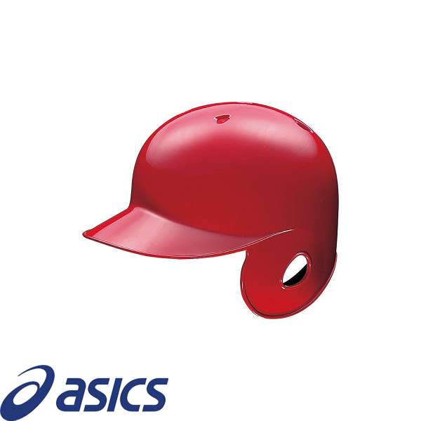 ◆◆ 【アシックス】 ASICS 軟式バッティングヘルメット442 （600：レッド） 野球 3123A693-600