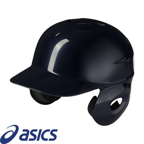 ◆◆ 【アシックス】 ASICS ジュニア軟式バッティングヘルメット540 （410：ネイビー） 野球 3123A694-410