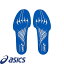 ◆◆送料無料 メール便発送 ＜アシックス＞ FOOTBALL SOCKLINER PRO (401：ASICS BLUE/PURE SILVER) 1103A055-401