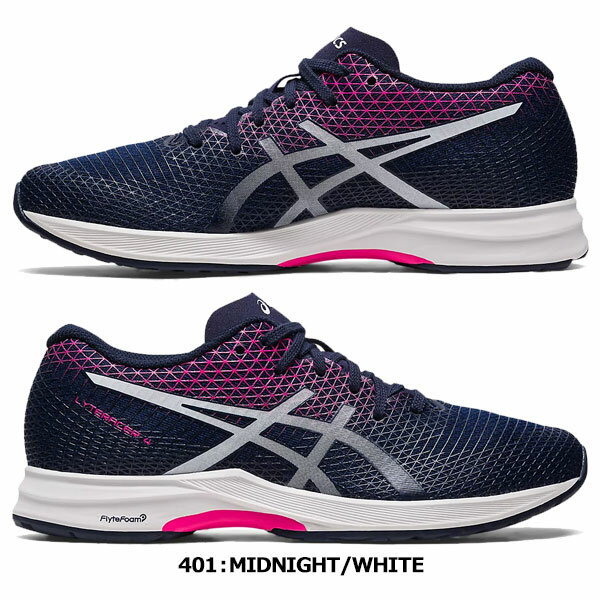 ◆◆● ＜アシックス＞ ASICS レディース LYTERACER 4 ライトレーサー スタンダードラスト(E相当) ランニングシューズ 1012B192