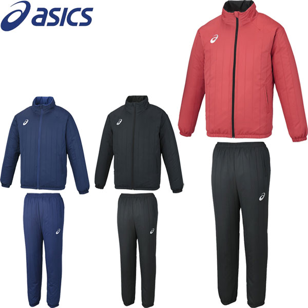 ◆◆● ＜アシックス＞ ASICS ユニセックス ウォーマージャケット＆ウォーマーパンツ ブレーカー 上下セッ..