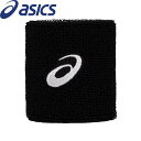 ◆◆メール便発送 <アシックス> ASICS ジュニア リストバンド (001:パフォーマンスブラック) 3034A093-001