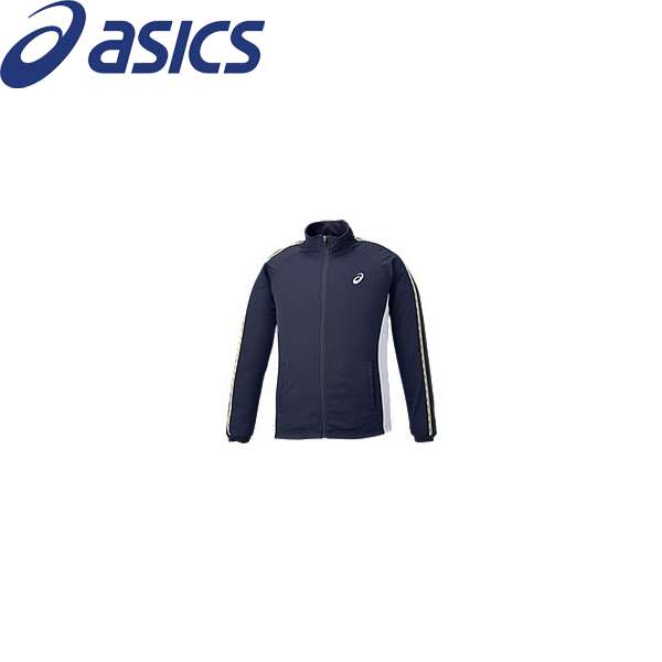 ◆◆ ＜アシックス＞ ASICS ドライ トレーニングジャケット (リサイクル素材) (400：ネイビー) メンズ 2031D811-400