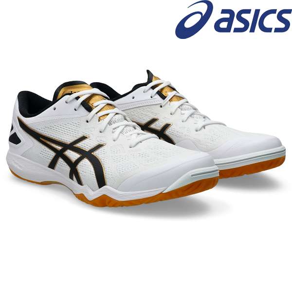 ◆◆ <アシックス> ASICS ATTACK DOMINATE FF 2 1073A010 (103:WHITE/BLACK) 卓球 シューズ 1073A01...