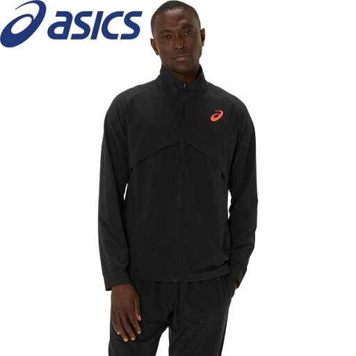 ◆◆ <アシックス> ASICS HYBRID STRETCH WOVEN JACKET 2091A752 (001:PERFORMANCE BLACK) 2091A752-001 ◆◆ <アシックス> ASICS HYBRID STRETCH WOVEN JACKET 2091A752 (001:PERFORMANCE BLACK) 2091A752-001