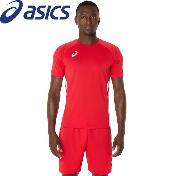 ◆◆メール便発送 ＜アシックス＞ ASICS 半袖ゲームシャツ 2101A310 (601：クラシックレッド) サッカー 2..
