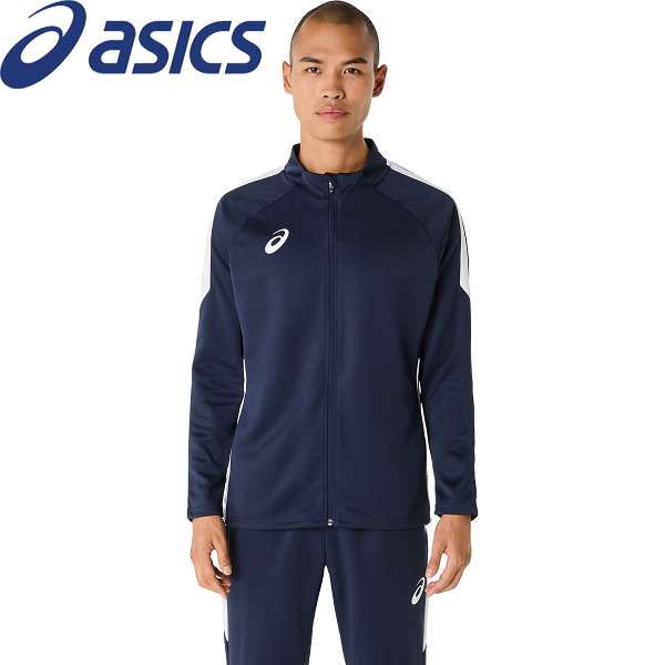◆◆ ＜アシックス＞ ASICS トレーニングスリムジャケット 2101A315 (405：ミッドナイト) サッカー 2101A315-405
