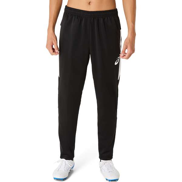 ◆◆メール便発送 <アシックス> ASICS トレーニングスリムパンツ 2101A316 (001:パフォーマンスブラック) サッカー 2101A316-001