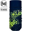 ◆◆○送料無料 メール便発送 ＜Buff（バフ）＞ ネックウエア ネックウォーマー WINDPROOF HAVOC BLUE PRINTED 448415