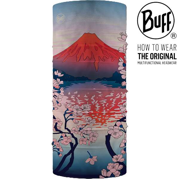 ◆◆○メール便発送 ＜Buff（バフ）＞ ORIGINAL ECOSTRETCH AKAFUJI 0102-RED 593771 (AKAFUJI) 593771
