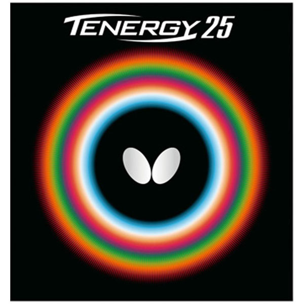 ◆◆●メール便発送 【バタフライ】 Butterfly テナジー25 05810 (278)ブラック 卓球 ハイテンション裏ラバー 05810-278