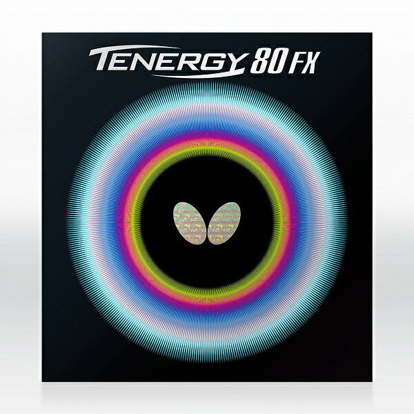◆◆●メール便発送 【バタフライ】 Butterfly テナジー80FX 05940 (278)ブラック 卓球 ハイテンション裏ラバー 05940-278