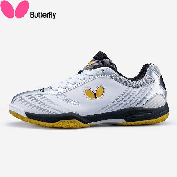 ◆◆● 【バタフライ】 レゾライン ギグ (947:ホワイト/SV) 卓球 シューズ 93660-947