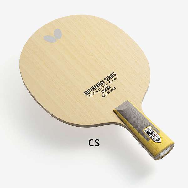 ◆◆ ＜バタフライ＞ BUTTERFLY アウターフォース ZLC - CS 24270 卓球 ラケット ペンホルダー・中国式(4)