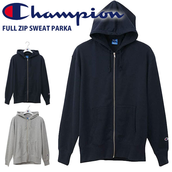 チャンピオン ジップアップパーカー メンズ ◆◆ ＜チャンピオン＞ Champion FULL ZIP SWEAT PARKA スウェットパーカー メンズ C3PS160