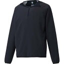 ◆◆○ <デサント> DESCENTE 長袖ハイブリッドジャケット (DNVY:Dネイビー) 野球 DBX3606LC-DNVY