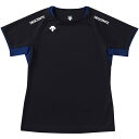 ◆◆○メール便発送 <デサント> DESCENTE 半袖バレーボールシャツ DVB5223WB-BKBL