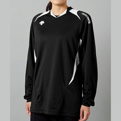 ◆◆○メール便発送 <デサント> DESCENTE 長袖バレーボールシャツ DSS5410B-BWH ◆◆○メール便発送 <デサント> DESCENTE 長袖バレーボールシャツ DSS5410B-BWH