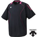 ◆◆○メール便発送 <デサント> DESCENTE 半袖プラクティスピステ DVB3322B-BPK