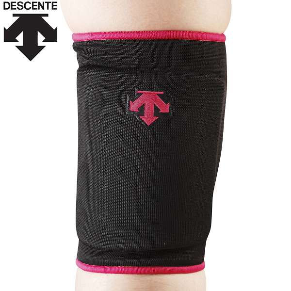 ◆◆○メール便発送 <デサント> DESCENTE ニーパッド (BMZ:ブラック×マゼンタ) バレーボール DVB8601C-BMZ