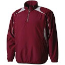 ◆◆○ <デサント> DESCENTE プルオーバーコート STD425B (ENG:エンジ) メンズ 野球・ソフトボール STD425B-ENG