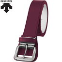 ◆◆○ <デサント> DESCENTE ベルト(レギュラーサイズ) DB5SBL00M (WR00:ワインレッド) 野球・ソフトボール DB5SBL00M-WR00