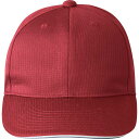 ◆◆○ <デサント> DESCENTE アメリカンキャップ DB5SCP01M (RD00:レッド) 野球・ソフトボール DB5SCP01M-RD00