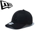 ◆◆ <ニューエラ> NEWERA キャップ 9FORTY ロサンゼルス・ドジャース ブラック × ブラック 14525028(4)