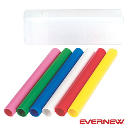◆◆○ <エバニュー> Evernew リレーバトンプラ製大(6色組) EGA184 ◆◆○ <エバニュー> Evernew リレーバトンプラ製大(6色組) EGA184