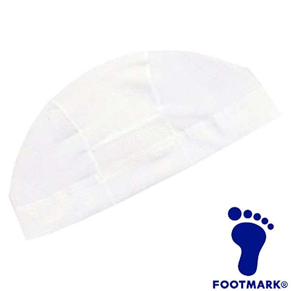 ◆◆○メール便発送 ＜フットマーク＞ FOOTMARK スイムキャップダッシュマジック（LL） (01：シロ) 101122B1-01