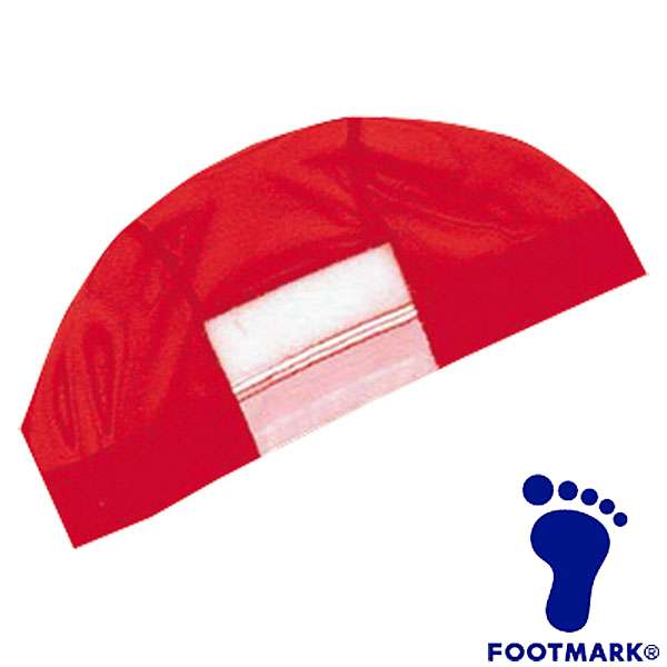 ◆◆○メール便発送 ＜フットマーク＞ FOOTMARK スイムキャップダッシュマジック（LL） (05：レッド) 101122B1-05