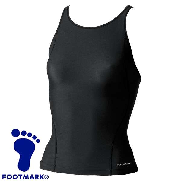 ◆◆○メール便発送 <フットマーク> FOOTMARK すまいるスイムセパレーツ上 3L、4L (09:ブラック) 101566B1-09