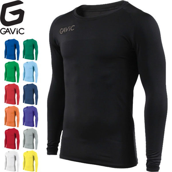 ◆◆○メール便発送 ＜ガビック＞ GAVIC ストレッチインナートップ(丸首) メンズ サッカー インナーシャツ GA8351