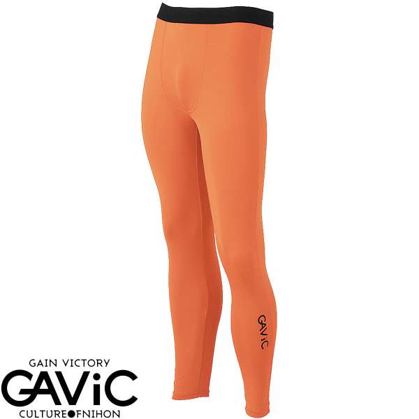 ◆◆○メール便発送 ＜ガビック＞ GAVIC ストレッチインナーパンツ(LONG) (ORG：ORG) サッカー GA8403-ORG