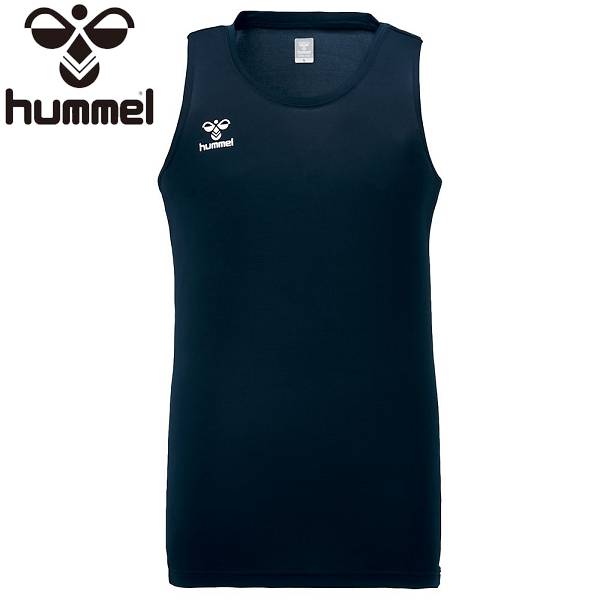 ◆◆送料無料 メール便発送 ＜ヒュンメル＞ HUMMEL ノースリーブフィットインナーシャツ HAP5156N (71)