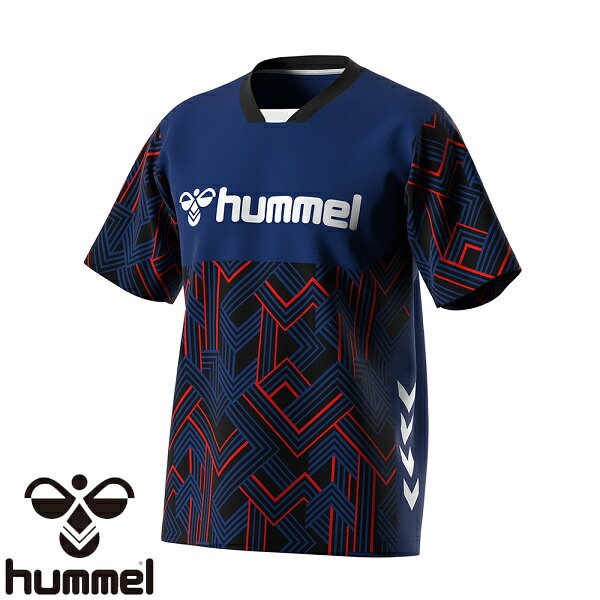 ◆◆送料無料 メール便発送 ＜ヒュンメル＞ HUMMEL プラクティスシャツ HAP1185 (6990)