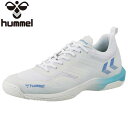 ◆◆ <ヒュンメル> HUMMEL レジェンドフライ 6.0 ホワイト×ライトブルー HAS8042 (1067) ハンドボール インドア用シューズ