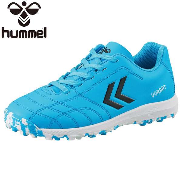 ◆◆ ＜ヒュンメル＞ HUMMEL VORART3 TF JR. ライトブルー×シルバー HJS2134 (6795) サッカー・フットサル トレーニングシューズ