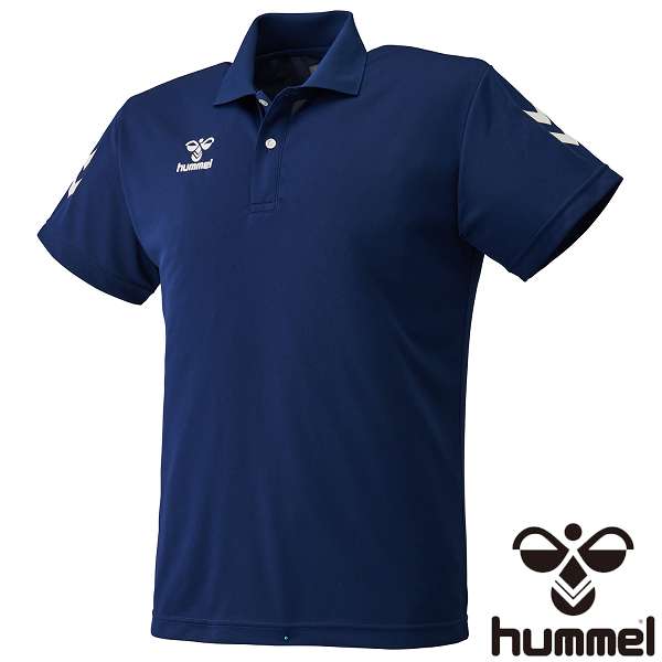 ◆◆メール便発送 ＜ヒュンメル＞ HUMMEL チームポロシャツ HAP3065 (70) サッカー・フットサル