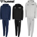 ◆◆ <ヒュンメル> hummel スウェットフルジップフーディー&スウェットパンツ メンズ 上下セット HAP8302-HAP8302P