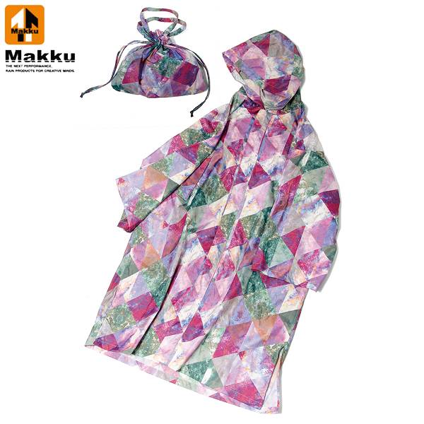◆◆ <マック> MAKKU レインポンチョドレス AS600 (DIA) レインウェア