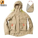 ◆◆ <マック> MAKKU 防滴ビッグポケットレインパーカー AS630 (BEIGE) レインウェア